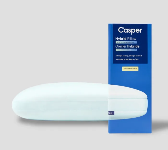 Casper Hybrid Pillow with Snow Technology