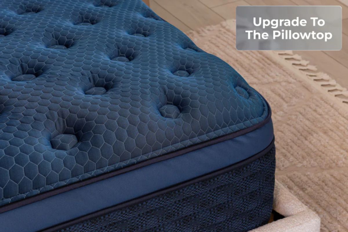 The Brooklyn Bedding Signature Hybrid upgrade to the Pillowtop.