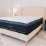 The Helix Midnight Luxe in a bedroom.