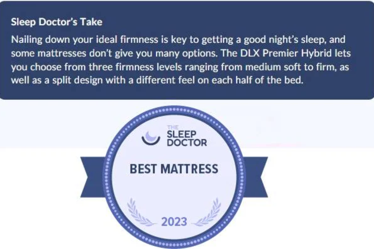 DLX Premier Hybrid Mattress - Certifications