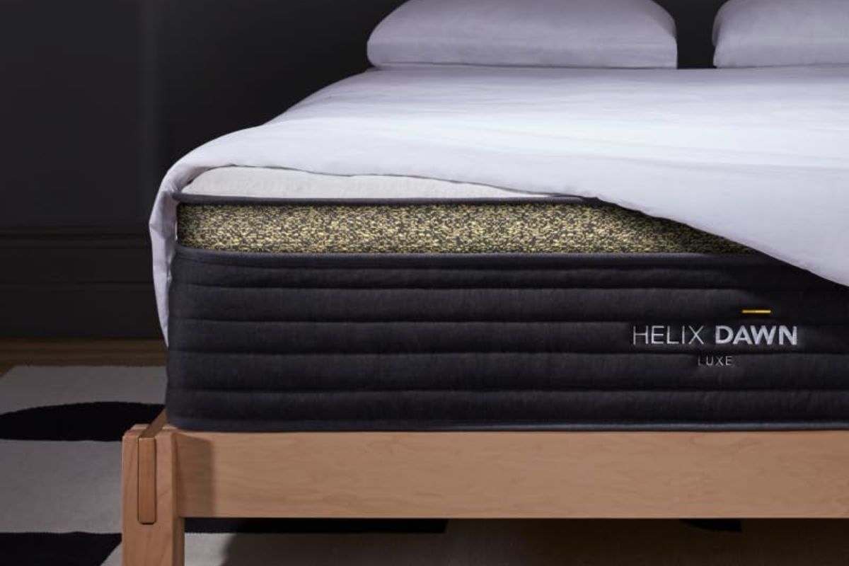 a closeup of the Helix Dawn Luxe.