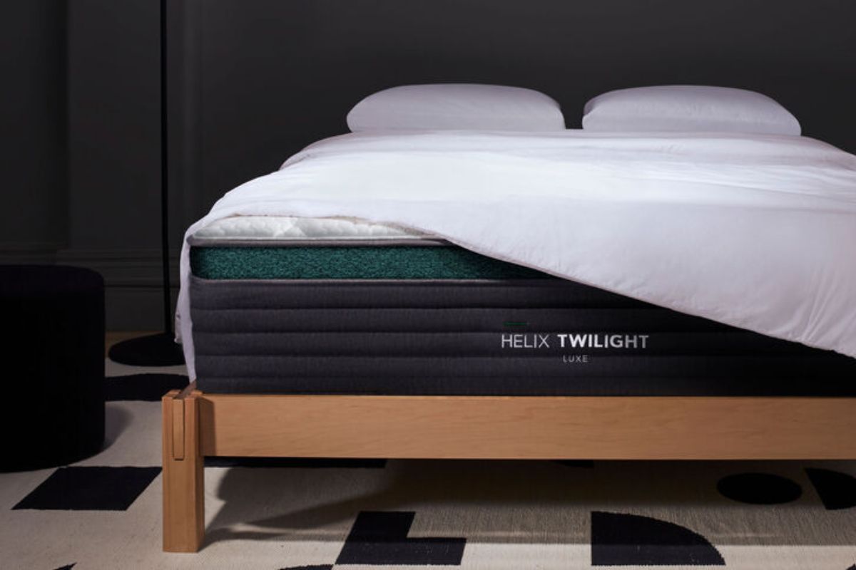 A closeup of the Helix Twilight Luxe.