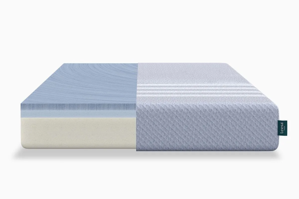 The Leesa Studio Mattress showing all the layers.