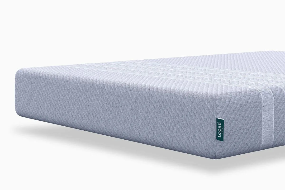 A close up of the Leesa Studio mattress.