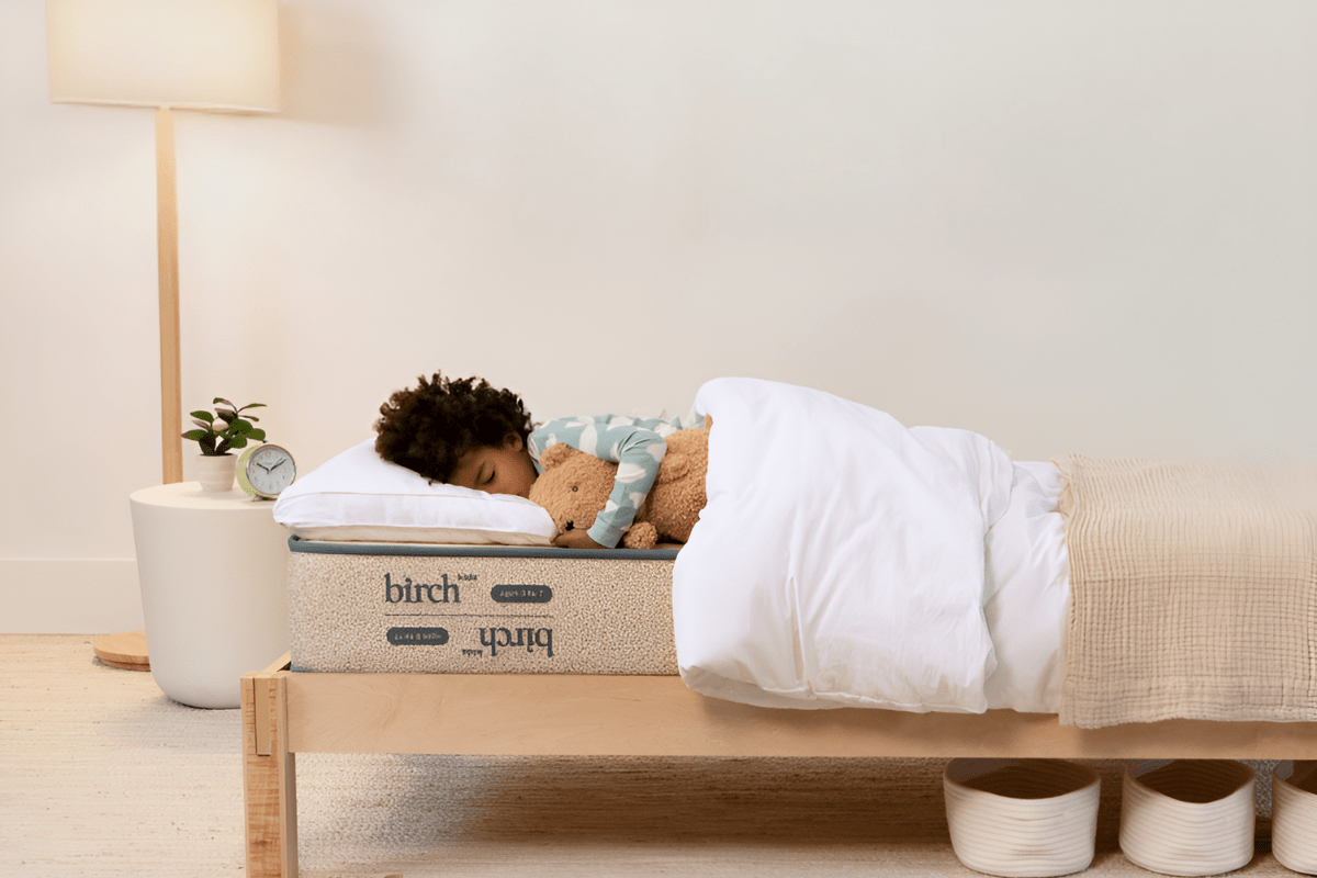 Birch Kids Mattress - Sleeping Positions
