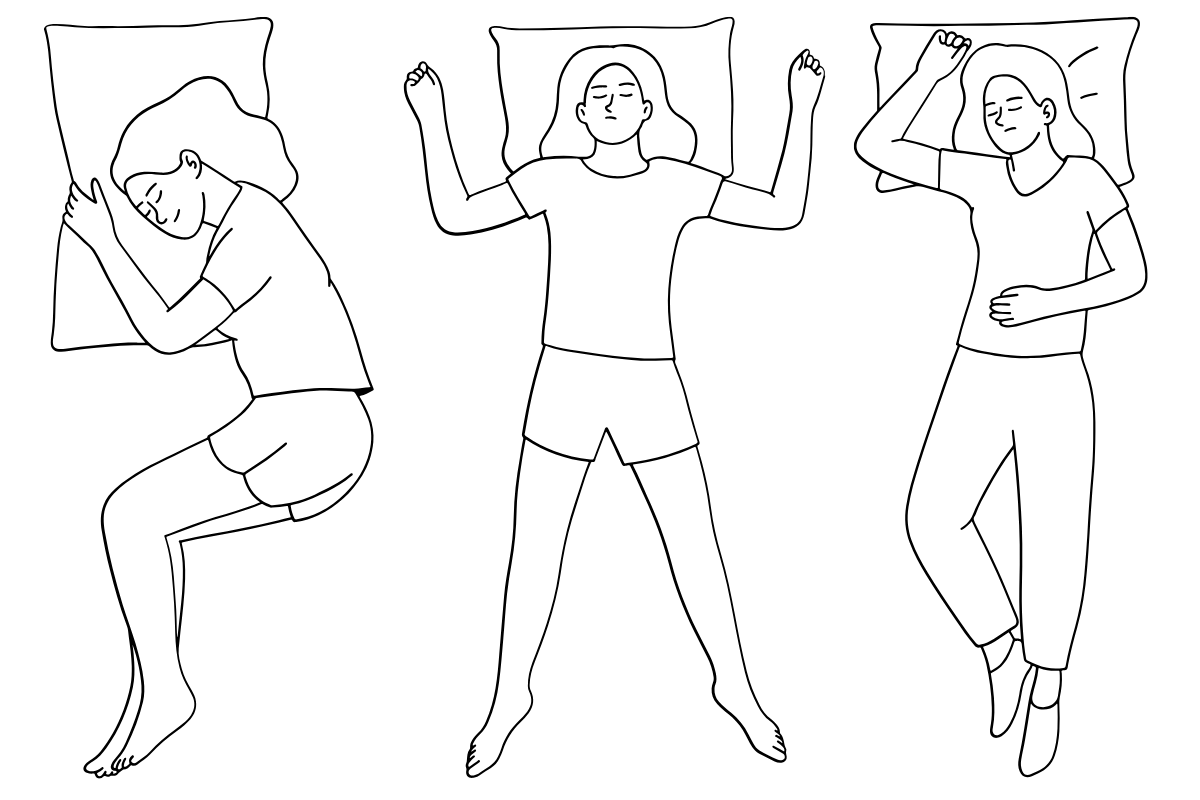 Sleeping Positions - Leesa Original Mattress