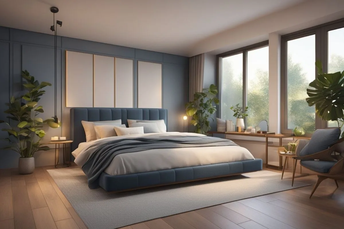 Sleep Hygiene: Expert Recommendations for Better Sleep Quality Relaxing bedroom environment with soft bedding and soothing decor designed to encourage deeper and more restorative sleep
