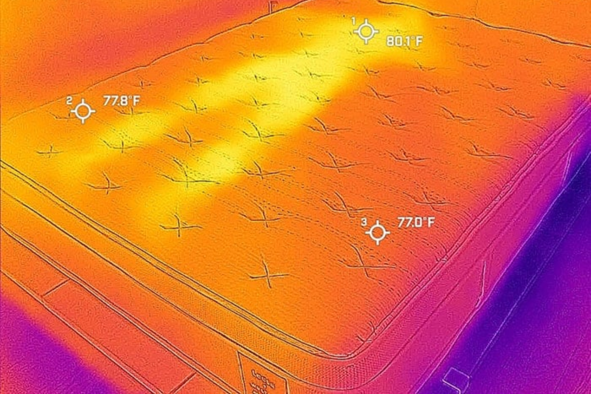 Leesa Natural Hybrid Mattress Temperature Regulation