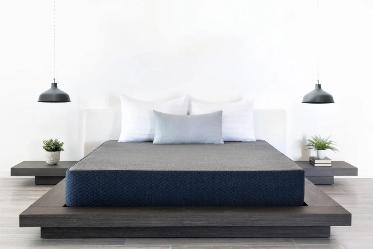 Dreamfoam Essential mattress setup in a bedroom highlighting what buyers can expect after unboxing and setup during the trial