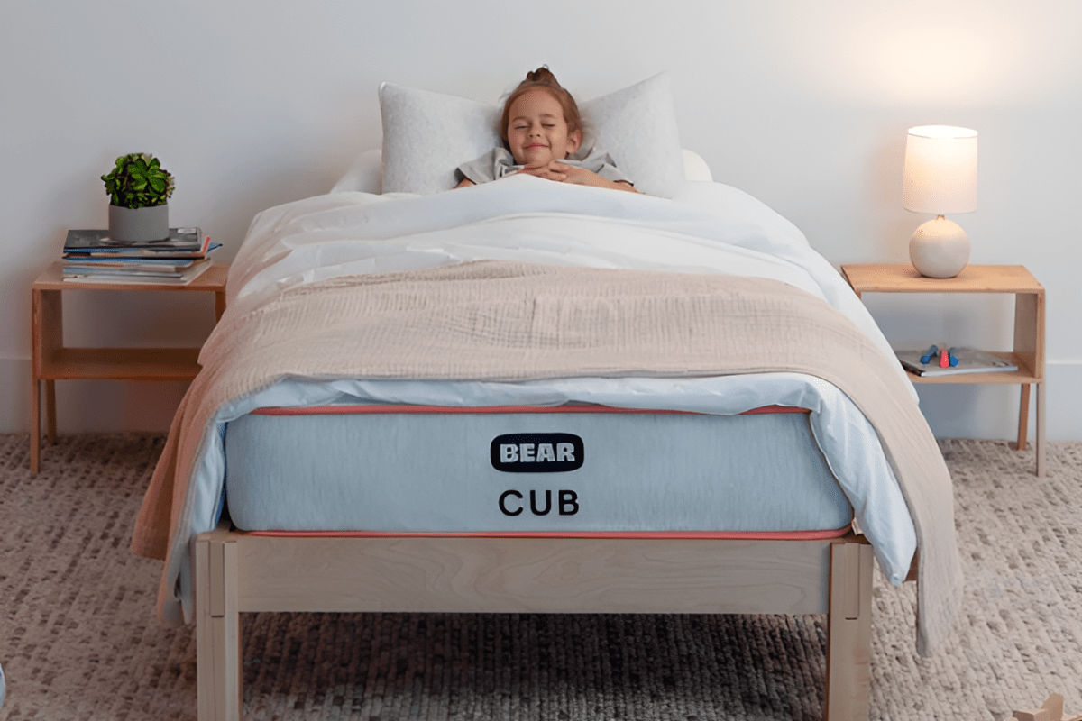 Bear Cub Mattress - Sleeping Positions