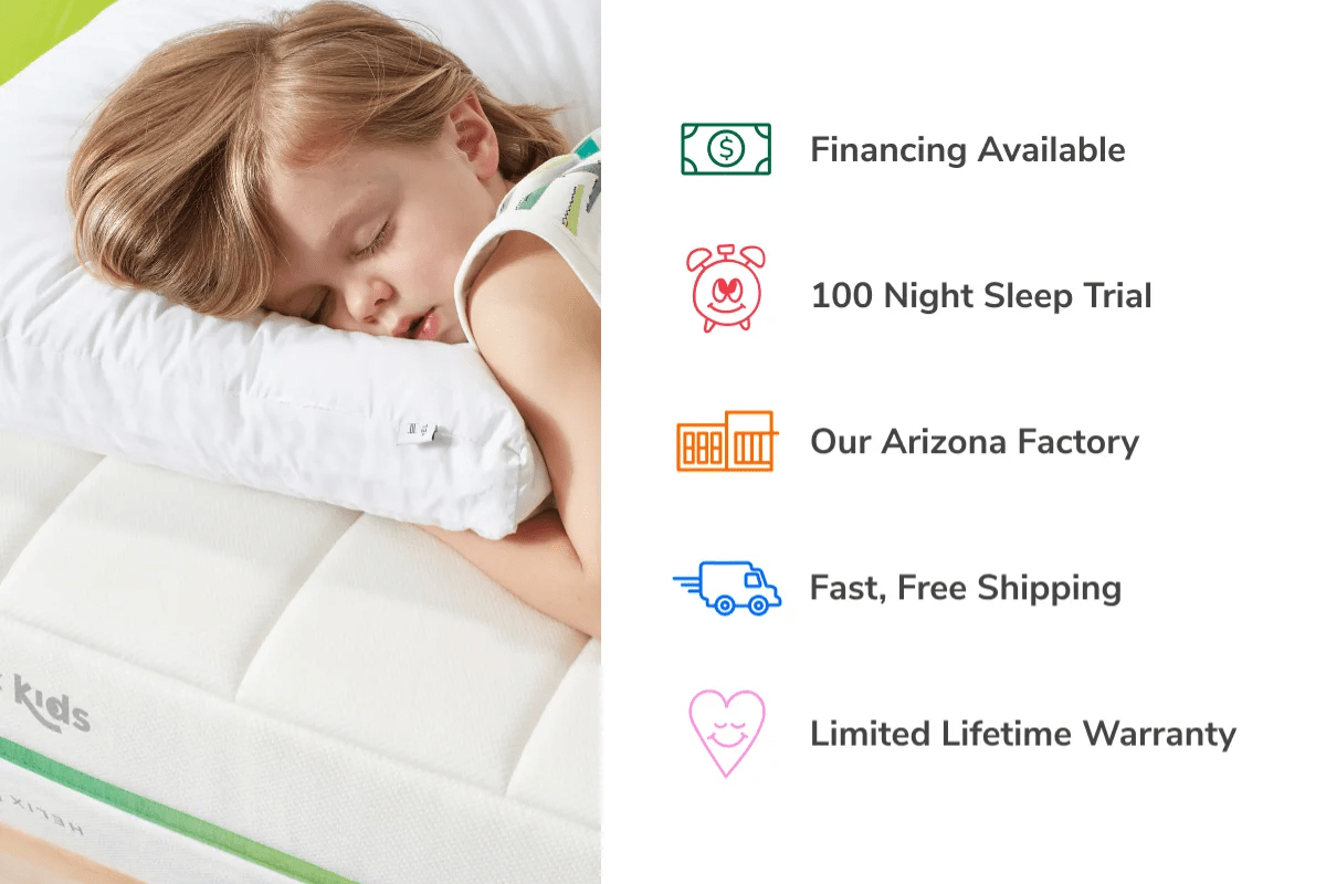 Helix Kids Mattress Pressure Relief