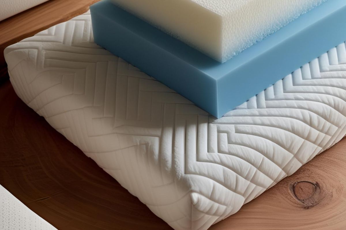 Foam layers inside a hybrid mattress illustrating how materials expand and adapt over time with regular use