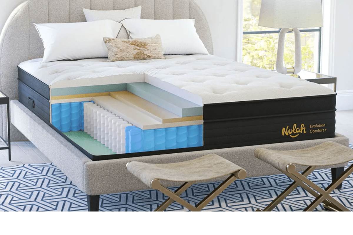 Nolah Evolution Comfort + Comfort features