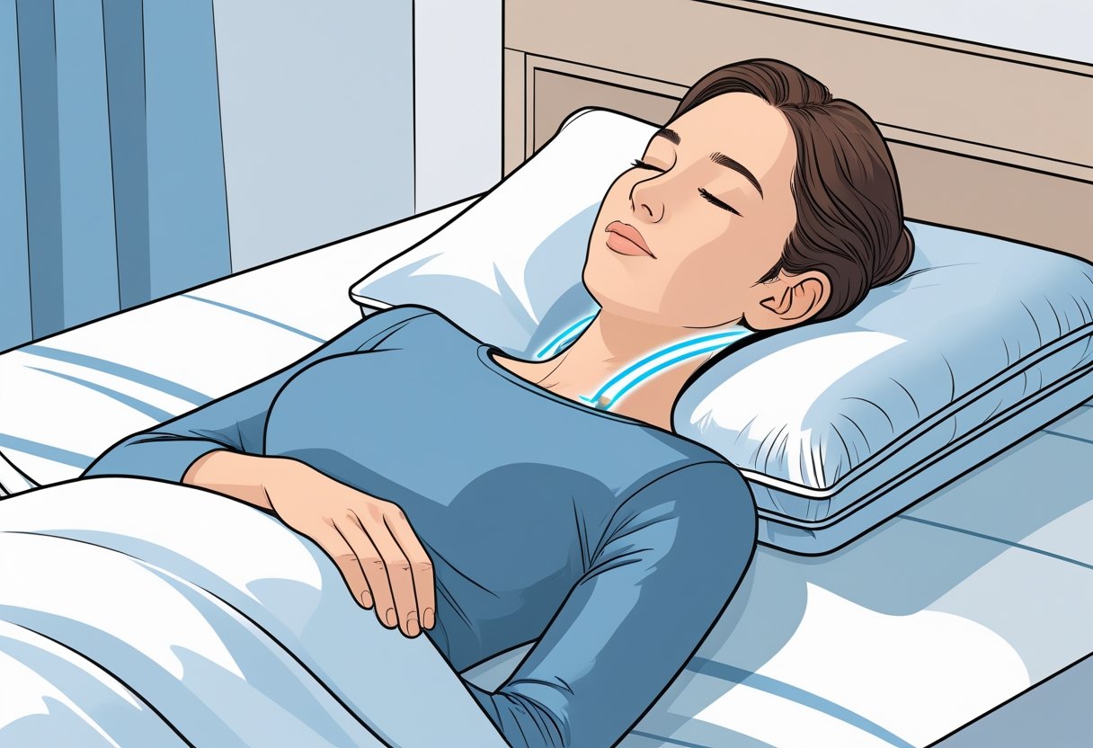 best way to sleep with neck pain