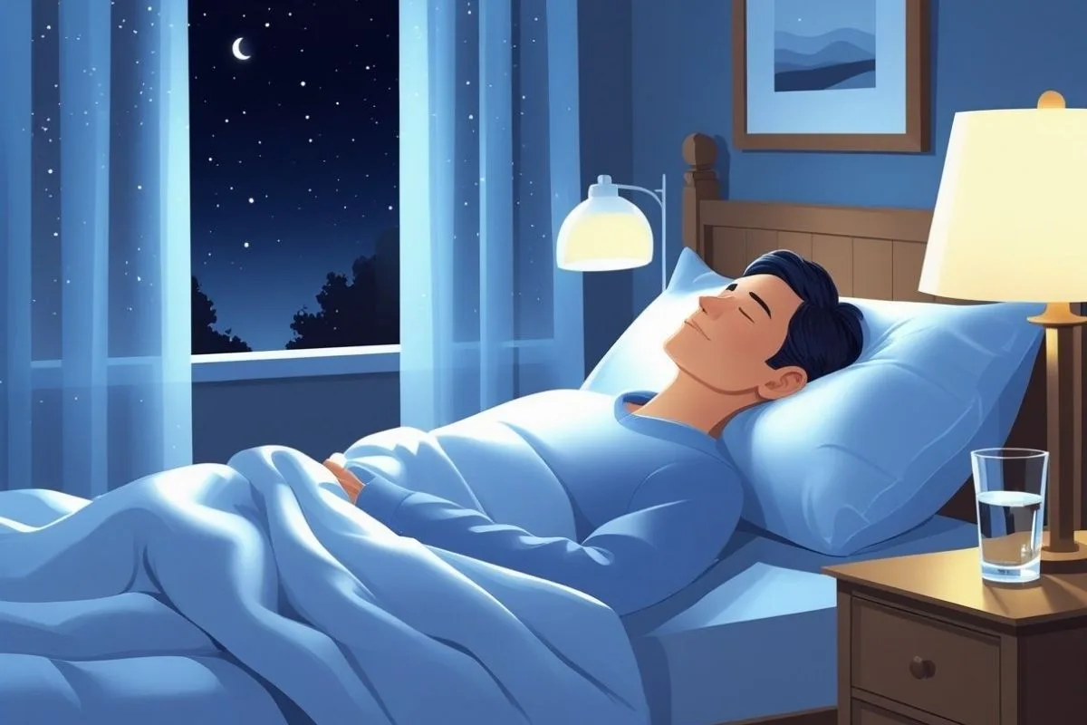 How to Sleep with Post Nasal Drip: Effective Tips for Restful Nights Sleeper resting with head slightly elevated, demonstrating a recommended sleeping position to reduce post nasal drip at night.