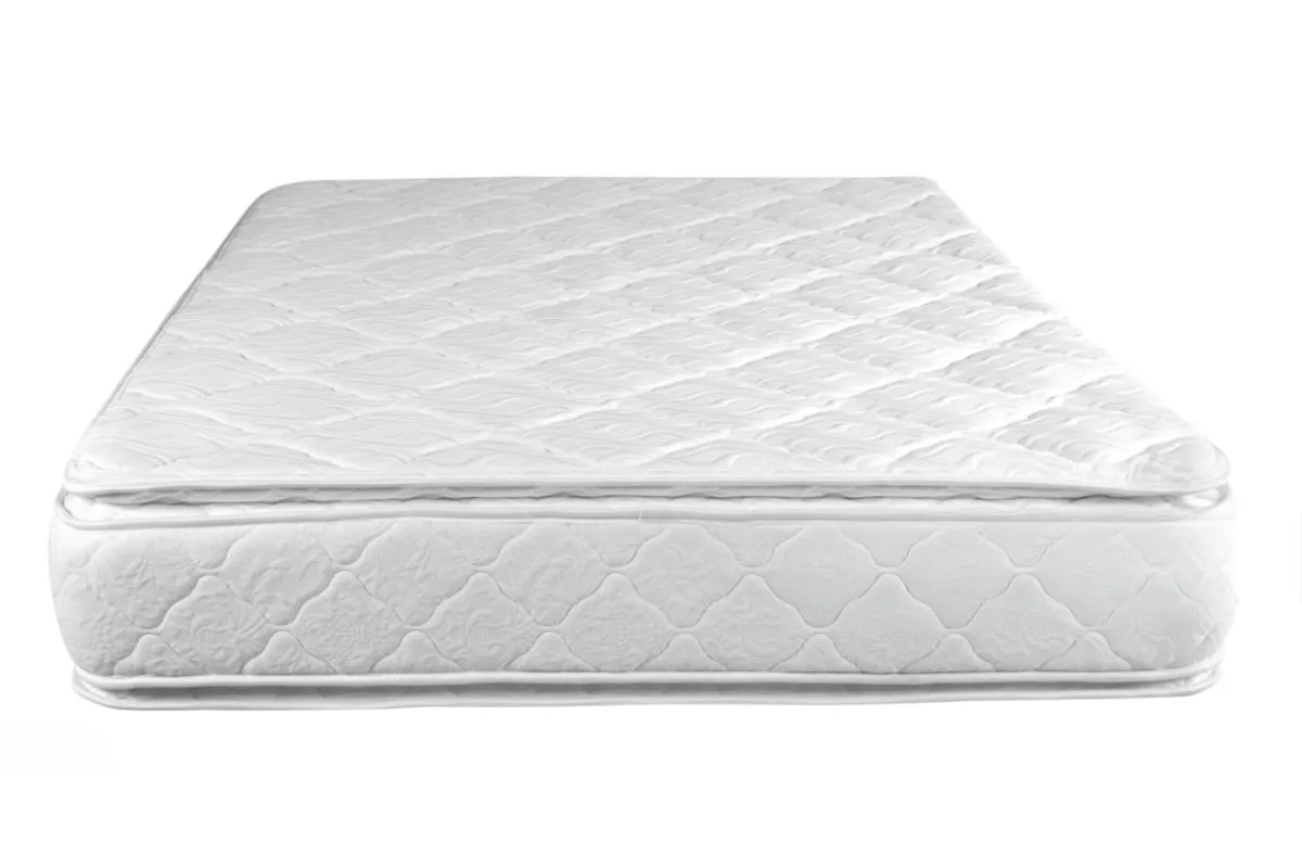 Front view of the Dreamfoam Essential mattress, highlighting the mattress design customers evaluate during the trial period before initiating a return