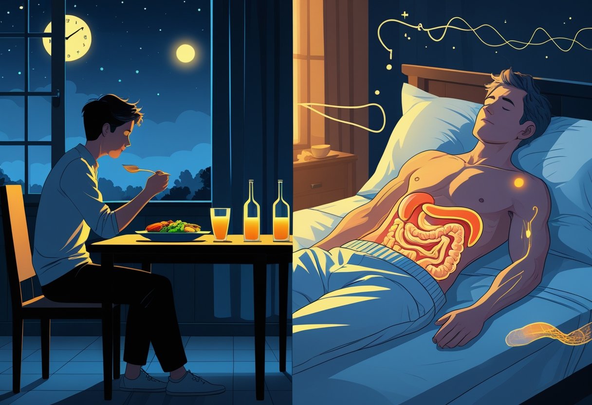 is it bad to eat before bed is it bad to eat before bed