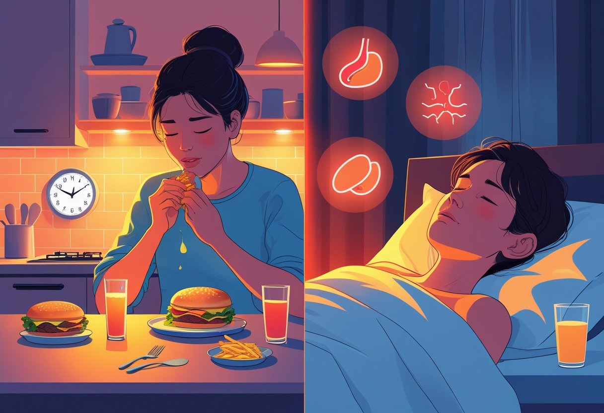 is it bad to eat before bed is it bad to eat before bed
