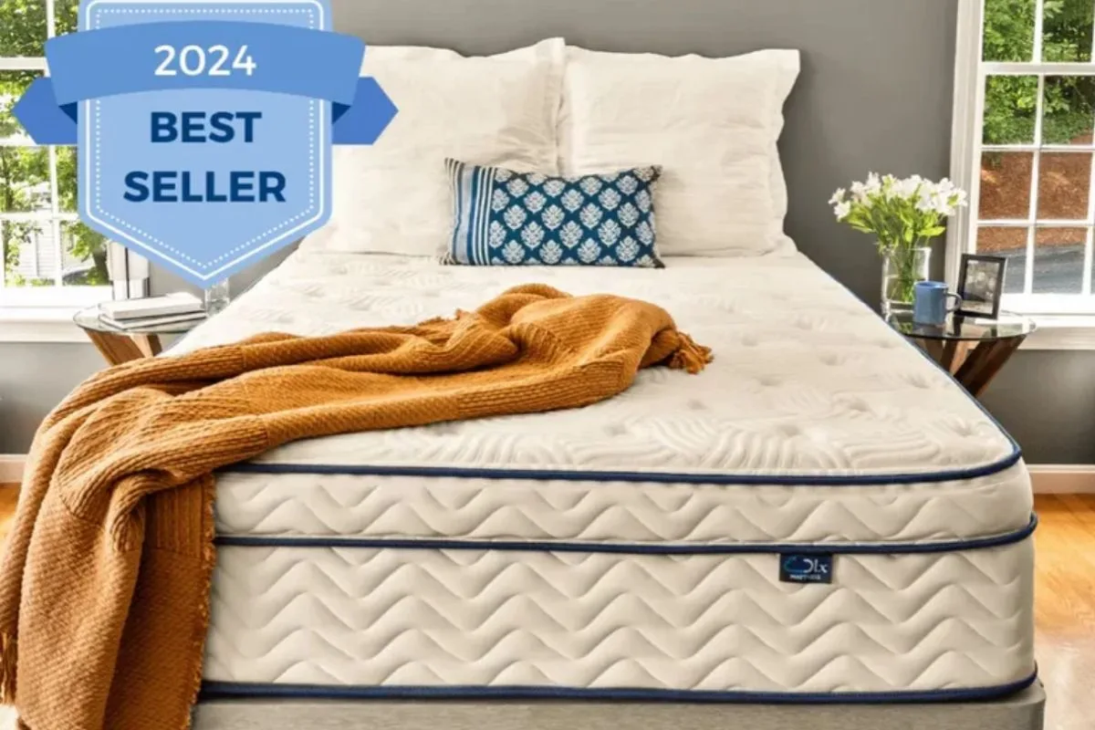 Natural Sleep Aids: Which Sleep Remedies Actually Help? Comfortable mattress in a sleep-friendly bedroom environment, emphasizing the role of a supportive mattress in healthy sleep habits