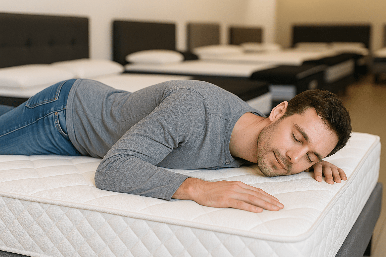 what does a medium mattress feel like