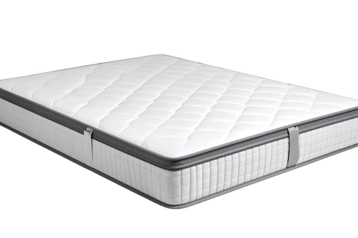 Gel memory foam mattress designed to combine pressure-relieving comfort with cooling properties for a more comfortable night's sleep.