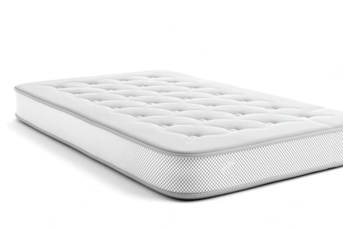 What Is an Innerspring Mattress? Traditional innerspring mattress featuring a quilted comfort surface and coil-based support system, illustrating the classic innerspring mattress design.