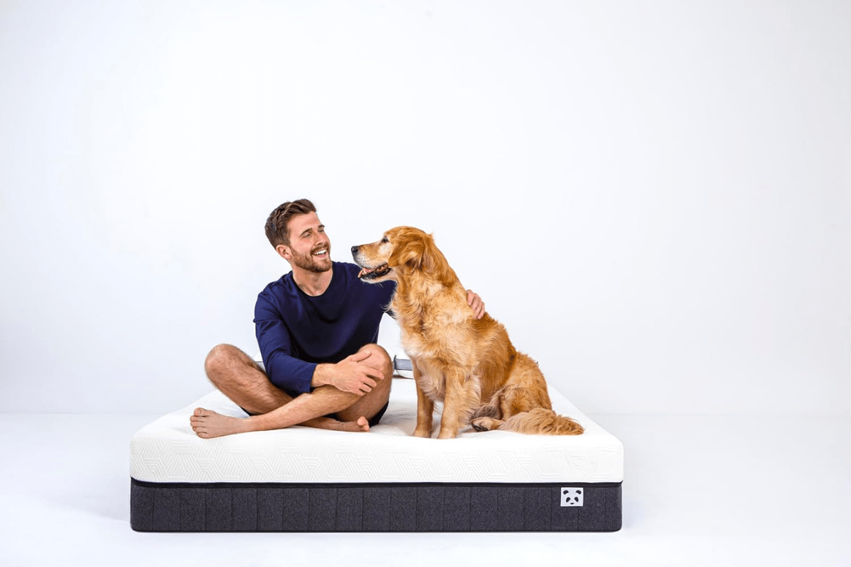 Panda Hybrid Bamboo Mattress Pro Sinkage