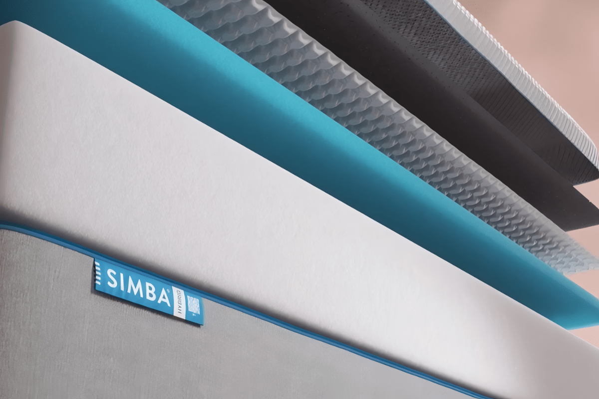 Simba Hybrid Luxe Mattress - Sleeping Positions