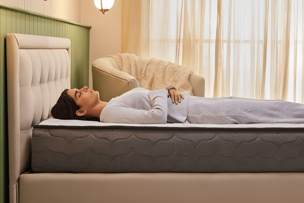 Wakefit Elevate Pocket Spring Mattress with Memory Foam - Comfort Features