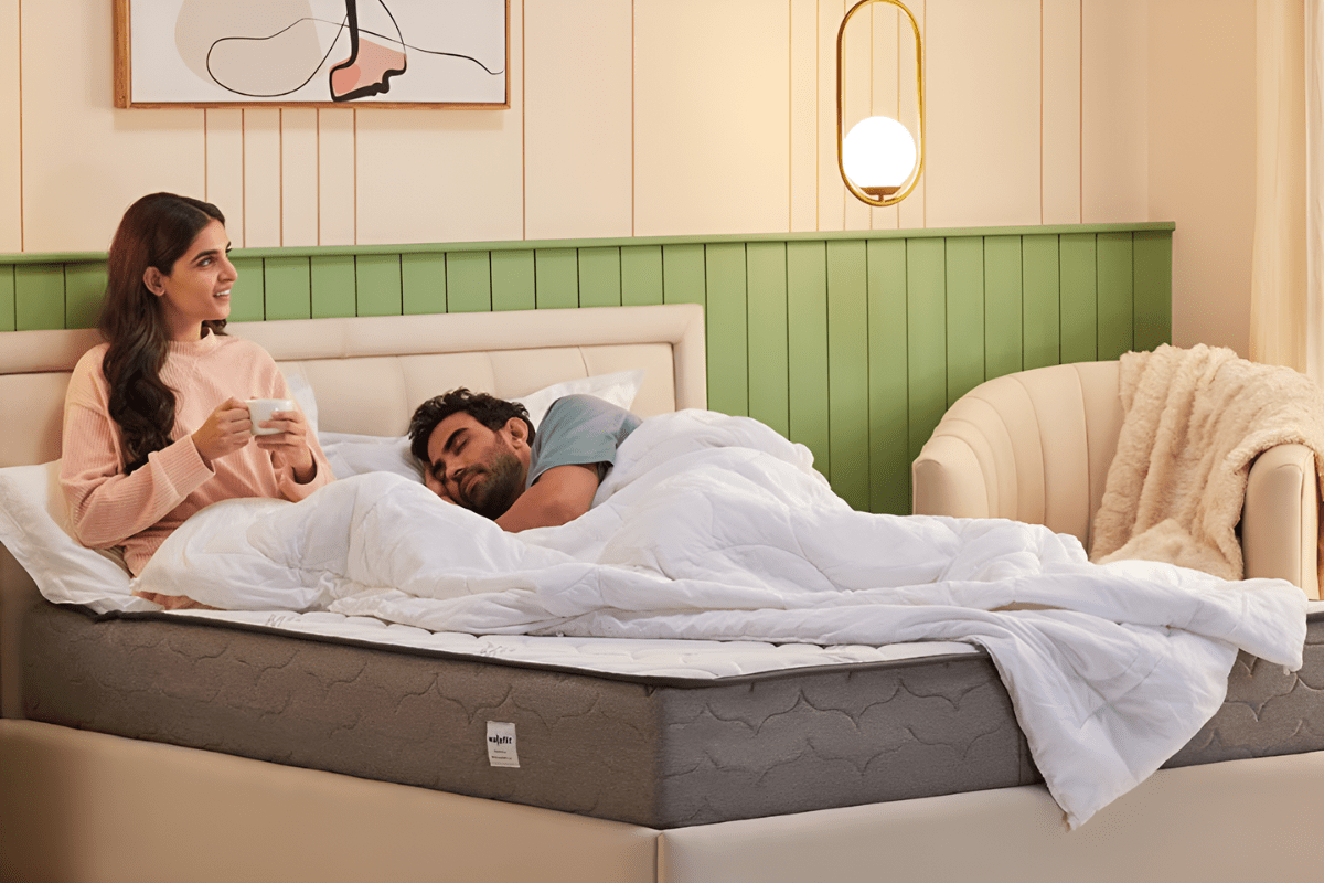 Wakefit Elevate Pocket Spring Mattress with Memory Foam - Comfort Features