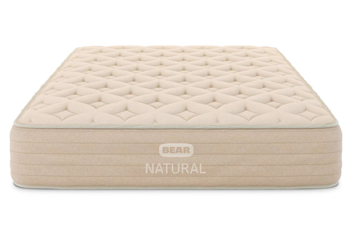 Bear Natural mattress shown on a plain background, highlighting the mattress condition owners should maintain to avoid warranty issues caused by damage or improper use