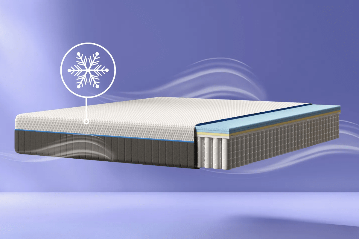 Emma Hybrid Mattress Cooling Features