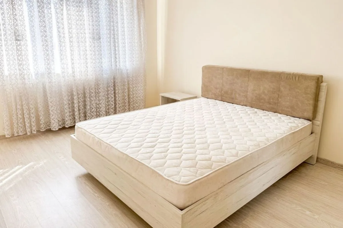 How Long Does a Memory Foam Mattress Take to Expand? Expanded memory foam mattress set up in a bedroom, demonstrating how the mattress should look after reaching its full size