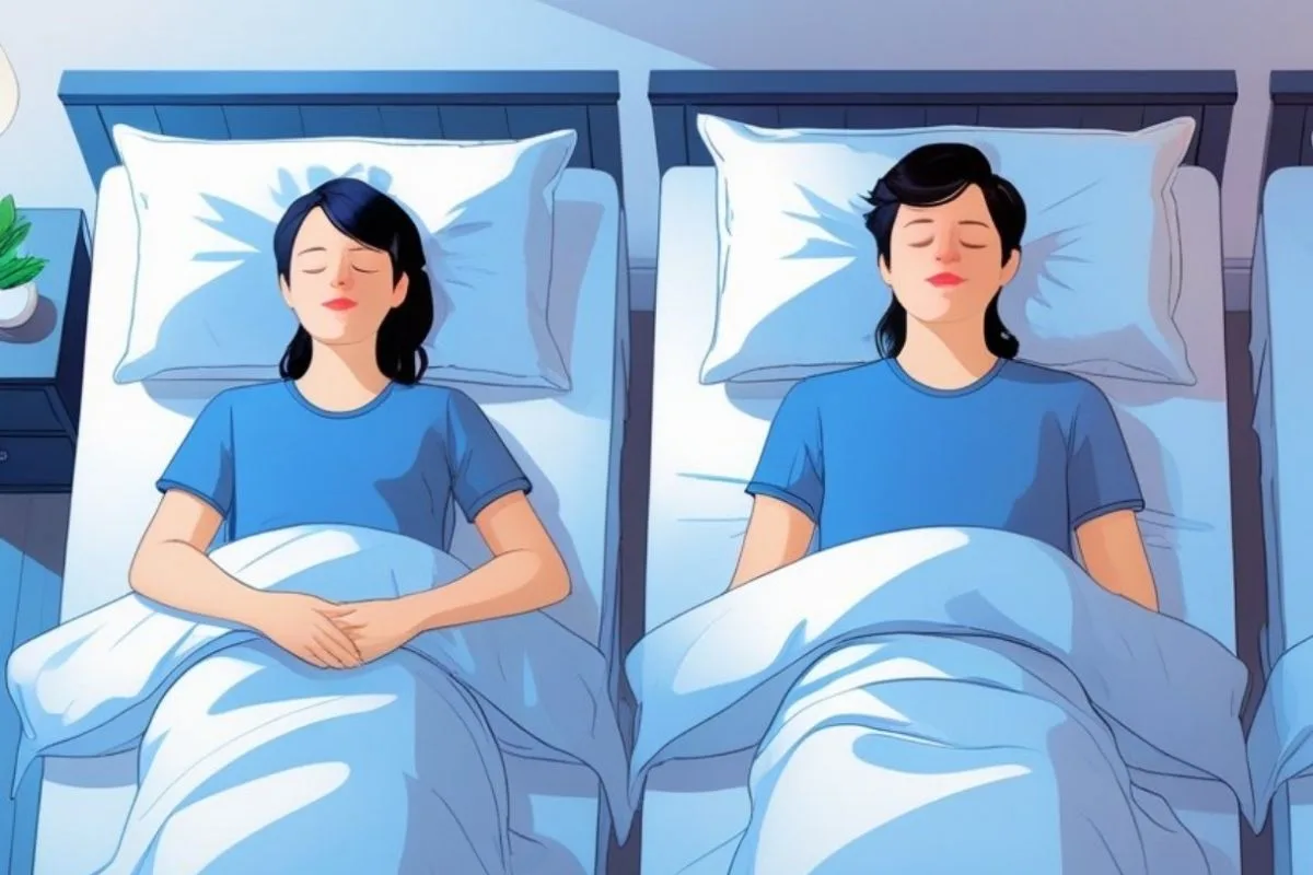 How to Sleep with a Stuffy Nose: 10 Treatment Tips for Better Rest Comparison of sleep positions for congestion relief, highlighting how proper head and body alignment can support easier breathing during sleep