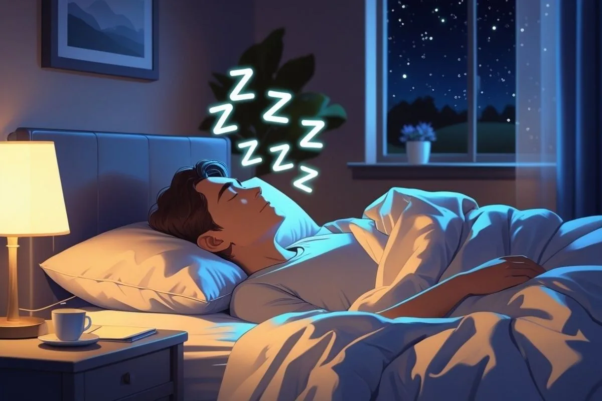 How to Stop Snoring: Effective Remedies and Solutions Illustration of a sleeper resting quietly through the night, representing healthy sleep habits that can help prevent snoring
