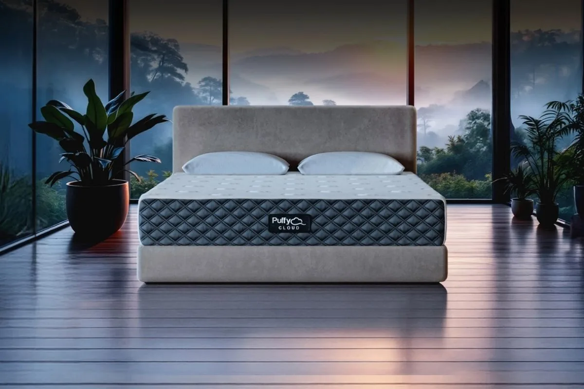 How to Stop Snoring: Effective Remedies and Solutions Puffy Cloud mattress featured as a supportive sleep surface that promotes proper spinal alignment and may help reduce snoring-related sleep disruptions