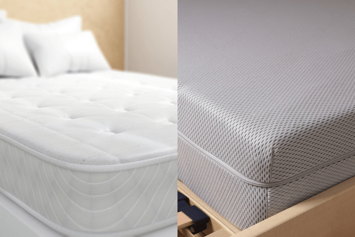 innerspring vs memory foam