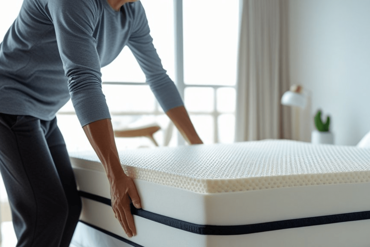 lifting latex mattress