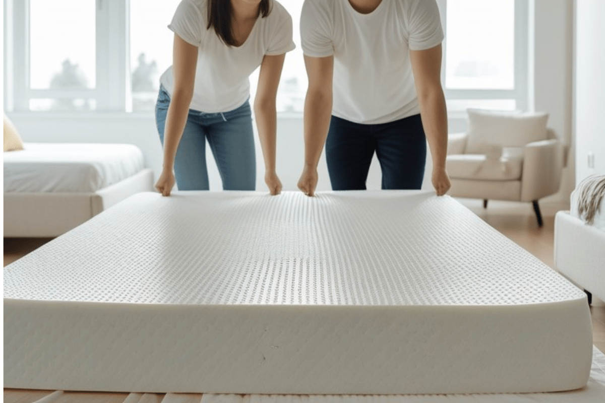 lifting latex mattress