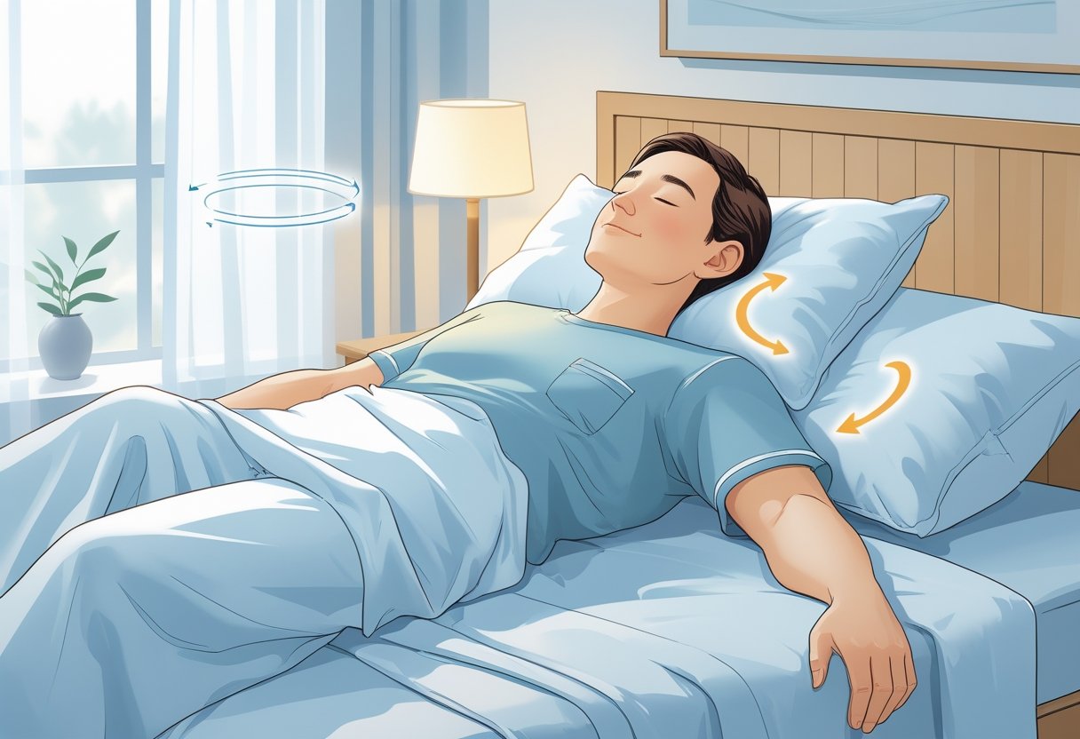 position to sleep with a cold and cough