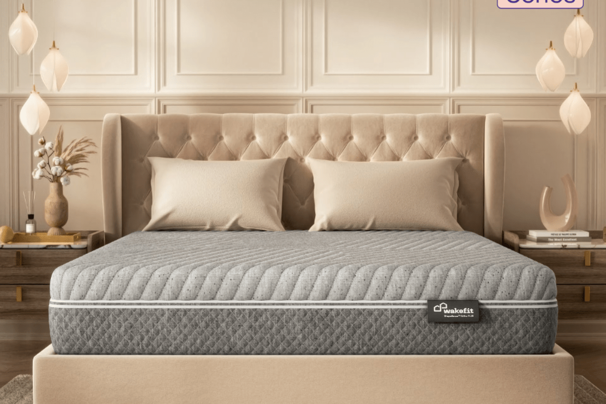 Wakefit Elevate Pocket Spring Mattress with Memory Foam