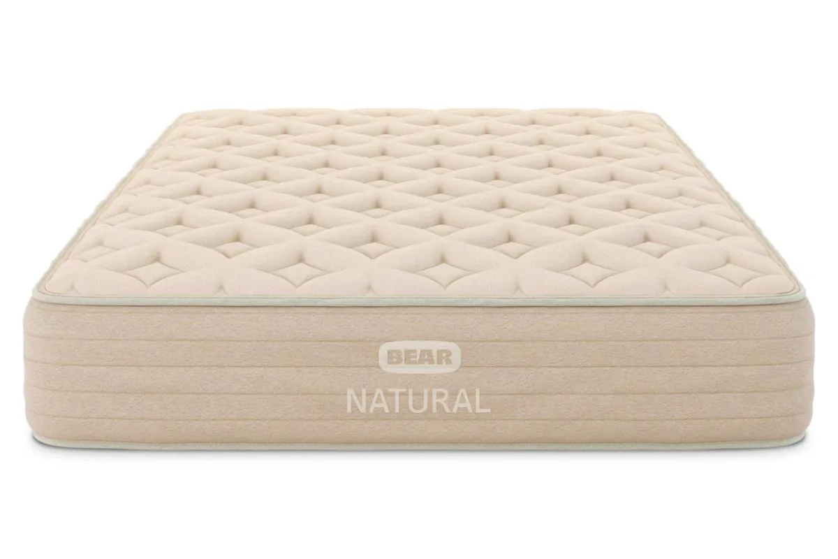 Bear Natural latex mattress displayed on a plain background, representing the mattress model customers may return during a trial period