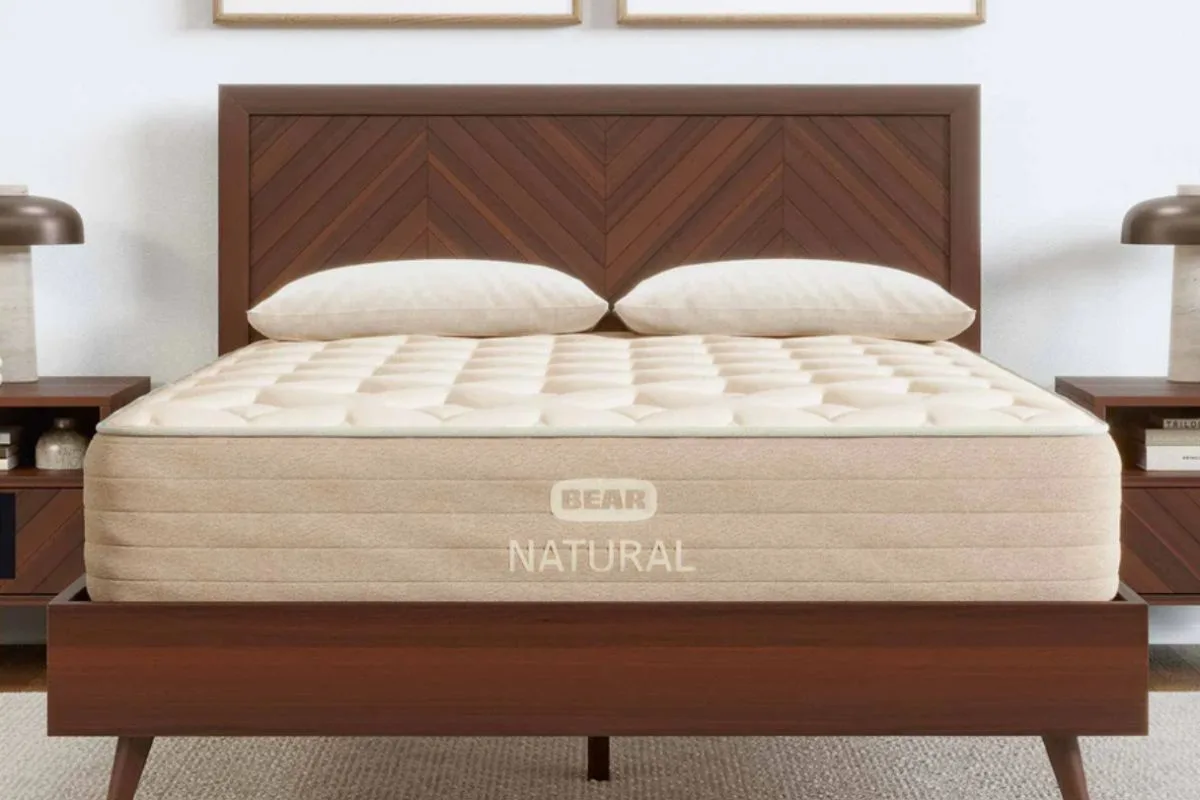 Beauty Sleep: How Rest Can Transform Your Skin and Well-Being Bear Natural mattress providing pressure relief and comfort for restorative beauty sleep and healthy skin