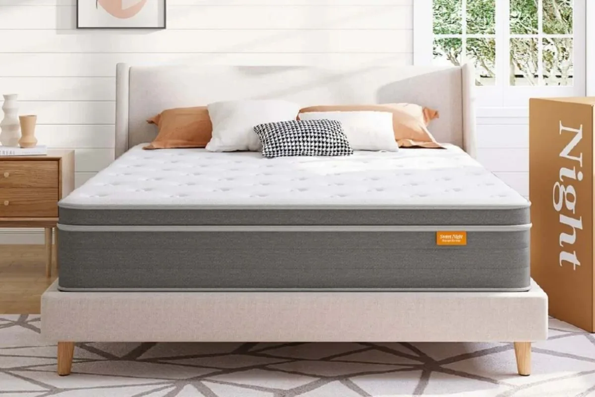 Best Sleeping Position for Nocturia: Improve Nighttime Comfort SweetNight mattress providing supportive comfort for people looking to improve sleep with nocturia