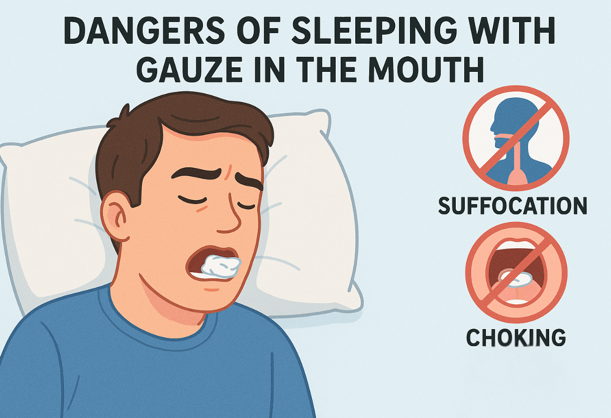 gauze and sleep