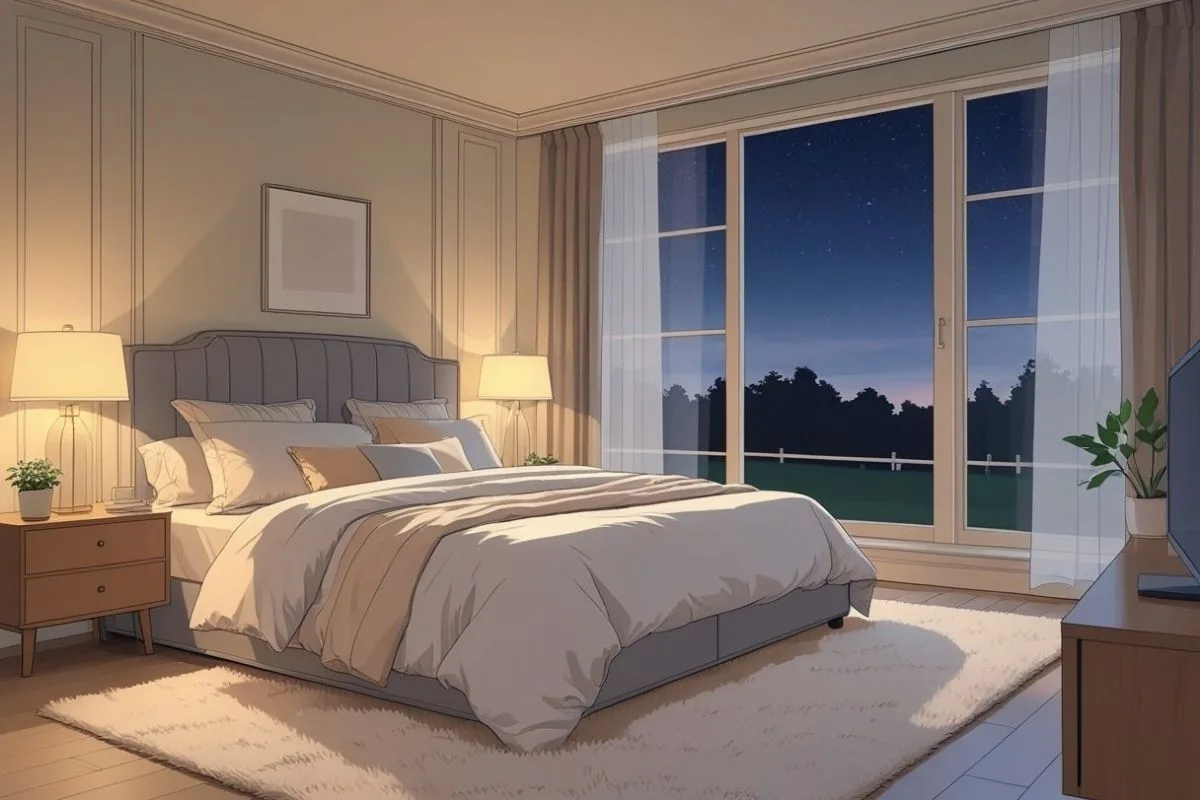 How to Fall Asleep Fast: Expert Tips and Techniques for Better Sleep Clean and quiet bedroom environment designed to create the ideal conditions for falling asleep quickly