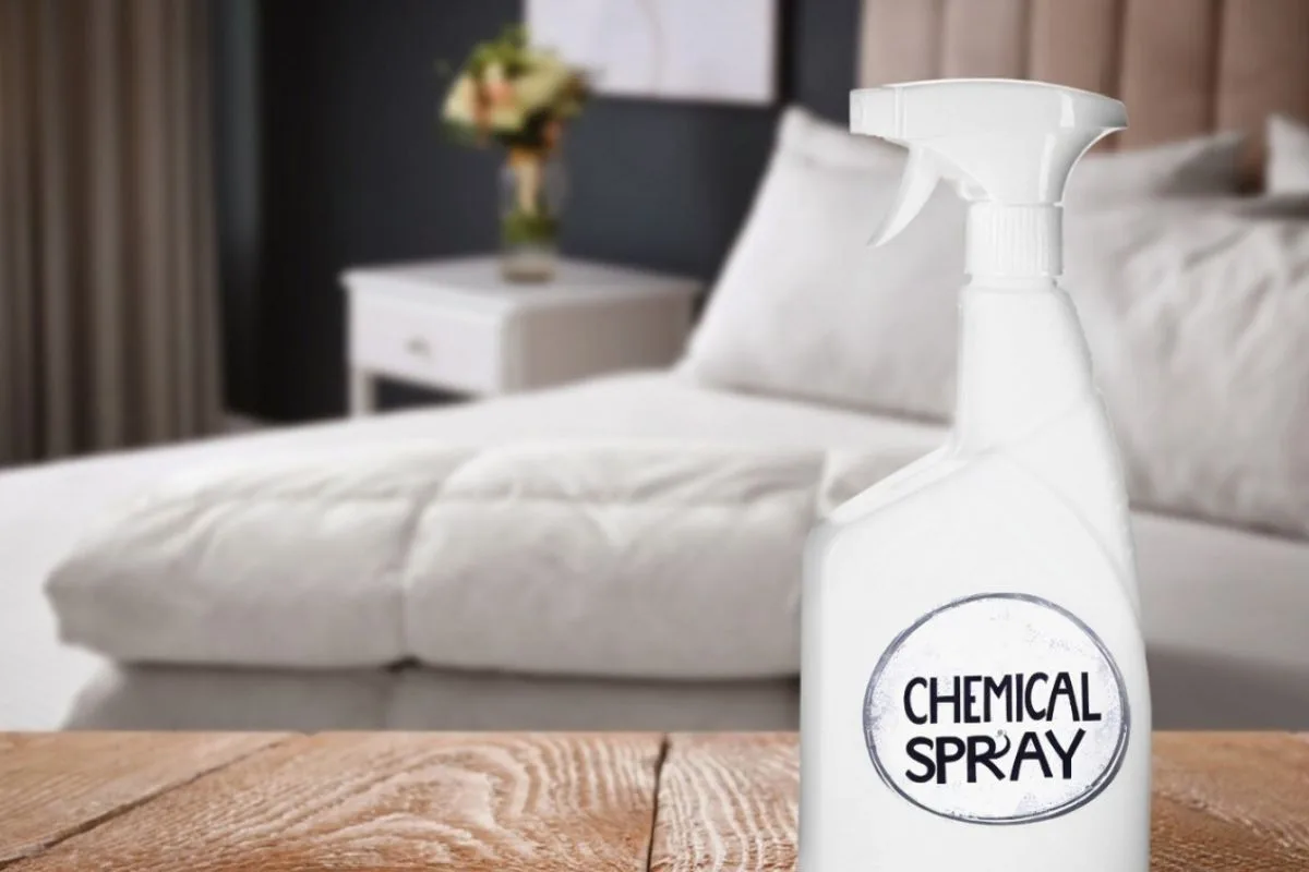 How to Get Rid of a Latex Mattress Smell? Avoid using chemical sprays to remove latex mattress odors, as they may damage the materials