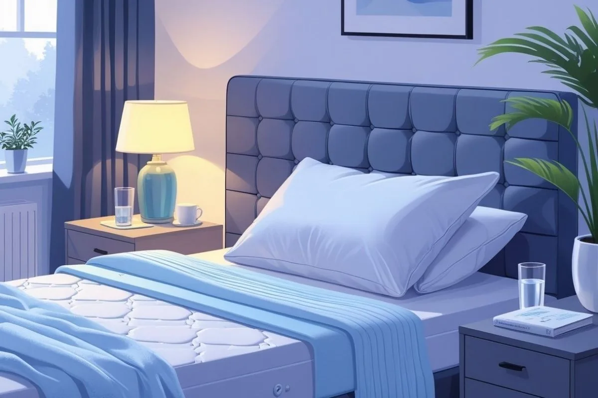 How to Sleep with Herniated Disc: Best Positions and Tips Supportive mattress and pillow setup designed to improve sleep comfort for people with a herniated disc