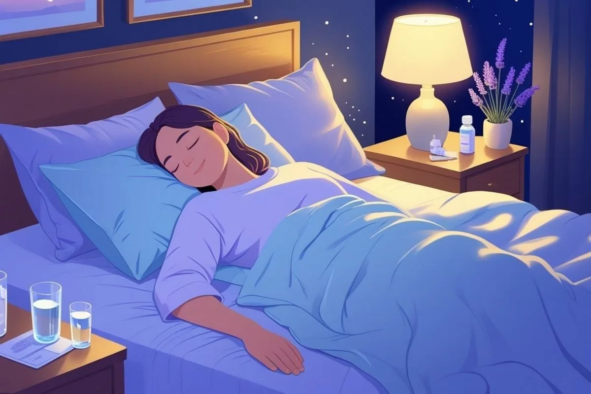 How to Sleep with UTI Discomfort: Effective Nighttime Relief Tips Woman sleeping peacefully after managing uti symptoms with nighttime comfort strategies