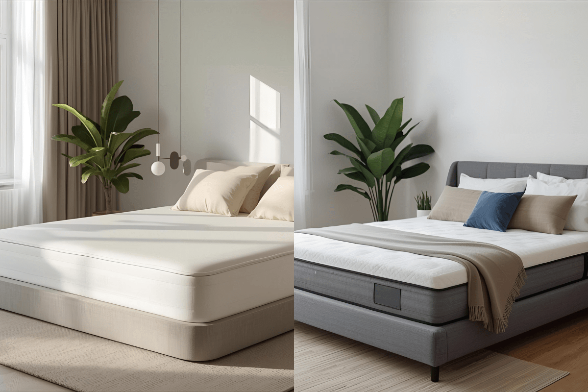 latex and latex hybrid mattress